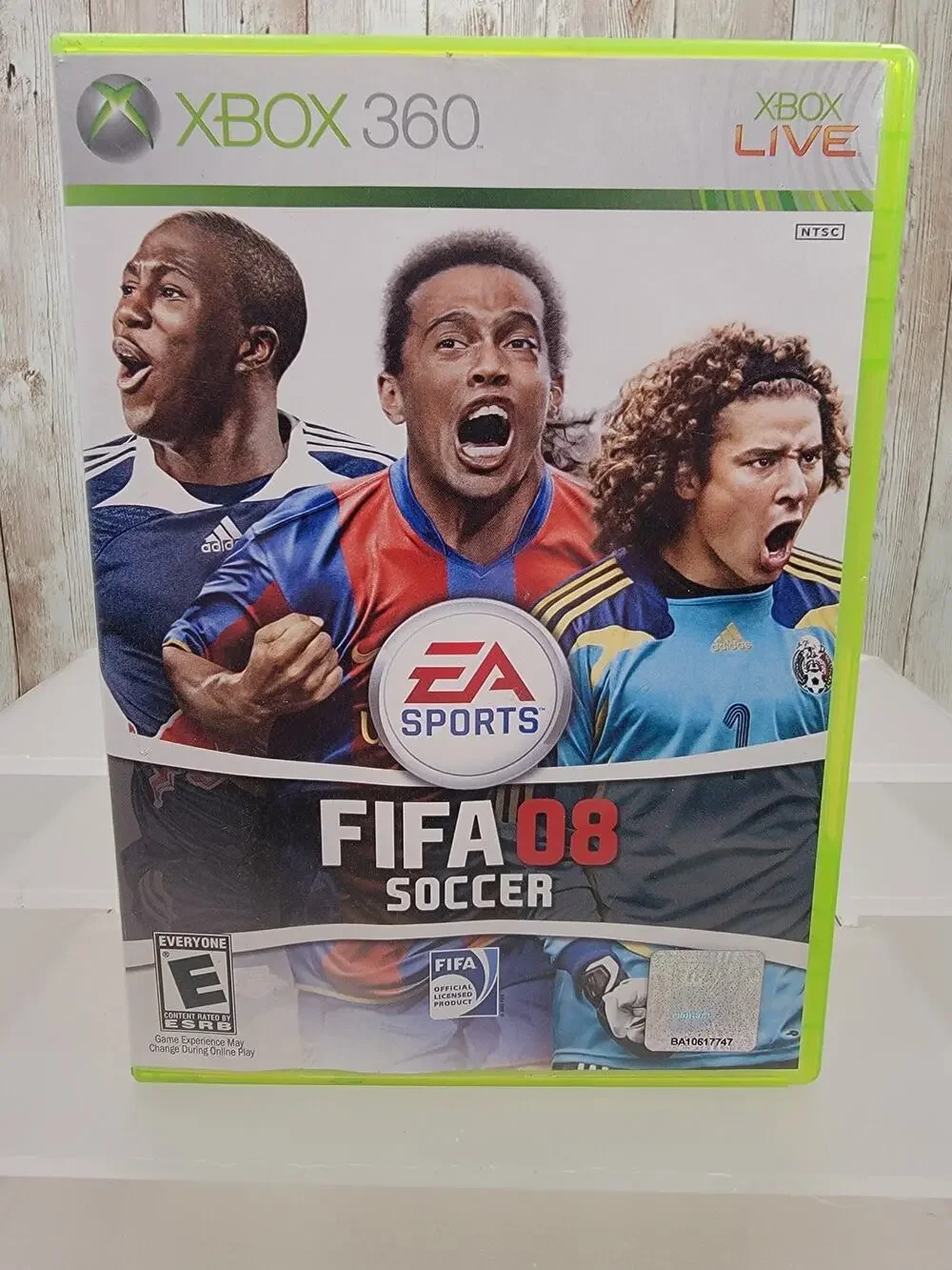 FIFA Soccer 08 (Microsoft Xbox 360, 2007) Complete With Manual